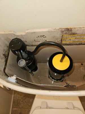 Toilet repair by LeakResq Plumbing LLC